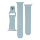 Ремінець для Apple Watch Band Silicone Two-Piece 42/44/45/49 mm Колір 17.Turquoise