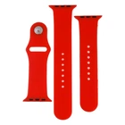 Ремінець для Apple Watch Band Silicone Two-Piece 42/44/45/49 mm Колір 14.Red