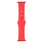 Ремінець для Apple Watch Band Silicone One-Piece Size-S 38/40/41 mm Колір 37.Rose Red