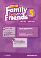 Книга для учителя Family and Friends 2nd Edition 5: Teacher's Book Plus ISBN: 9780194796514