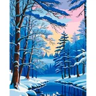 Картина за номерами "Зимовий ліс" ArtCraft 40*50 см 11048-AC