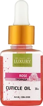 Олія для кутикули Beauty LUXURY ароматизована Троянда, 30 мл