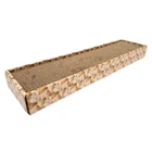 Дряпка з гофрокартону з котячою м'ятою 48*12*5 см Croci Homedecor Texture Dimensions