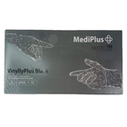 Рукавички вінілові MediPlus VinyllyPlus Black PF Чорні, размер M, 100 шт