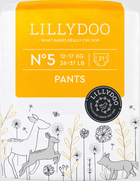 Підгузки-трусики дитячі LillyDoo розмір 5 21 шт 12-17 кг (4260678844931)