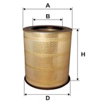 Фільтр повітряний 93150E/AM442/4 (вир-во WIX-Filtron) 93150E WIX Filters (93150E)