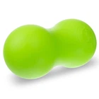 Мяч массажный двойной 14 х 6,5 см для МФР и самомассажа Duoball Zelart FI-7073 салатовый
