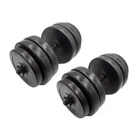 Гантелі композитні Newt NE-PL-G-025-2D, Rock Pro, 2 шт. по 25.5 кг (NE-PL-G-025-2-RT)