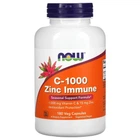 Витамин С и цинк NOW Vitamin C-1000 & Zinc Immune, 180 вегакапсул для улучшения иммунной системы