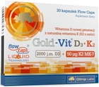 Вітамін Д3 + К2 OLIMP Gold-Vit D3 + K2 (2000 IU) 30 капс