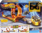 Игровой набор Hot Wheels Monster Trucks Бигфут 50-летия Петля Прыжок за трофеем JBX64