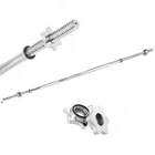 Гриф для штанги прямий Newt SS-SC-8067-180 V, із замками, 1.8 м, Ø 25 мм (SS-SC-8067-180-RT)