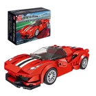 Конструктор Ferrari Спортивная машина 329 детали, красная 4967065