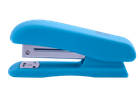Степлер BUROMAX 20арк. №24 4202-14 RUBBER TOUCH, блакитний (12) /BM.4202-14/