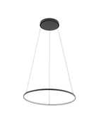 Люстра Nowodvorski 10812 Circolo LED M 1x21W 3000K 660Lm IP20 Чорна (10812)