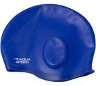 Шапочка для плавания Aqua Speed EAR CAP Comfort Уни OSFM силикон blue