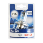 Лампа галогенна Bosch Pure Light H4 12V 60/55W P43t (блістер 1 шт.) 1987301001
