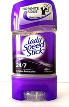 Антиперспирант-дезодорант женский Lady Speed Stick Invisible Protection Черно-белый гелевый 65 мл