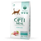 Сухой корм для кошек Optimeal Sterilised для стерилизованых с индюшкой и овсом