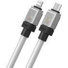 Кабель Baseus CAKW000102 CoolPlay Type-C to Lightning 2 м, быстрая зарядка 20W White