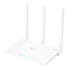 Беспроводной маршрутизатор Wi-Fi Роутер Hoco WiFi4 HI30 (2.4 ГГц, 300 Мбит/с, 3 антенны)