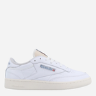 Sneakersy męskie skórzane Reebok Club C 85 Vintage 100007875 45 Białe (4065425117302)