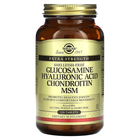 Натуральная добавка Solgar Glucosamine Hyaluronic Acid Chondroitin MsM