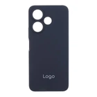 Чохол Liquid Silicone (AA) Full Camera для Xiaomi Redmi 13 4G/Poco M6 4G Колір 15.Dark Grey