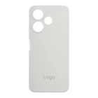 Чехол для Xiaomi Redmi 13 4G/Poco M6 4G Liquid Silicone (AA) Full Camera 09.White