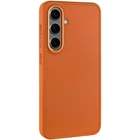 TPU чохол Bonbon Metal Style для Samsung Galaxy S24+ Помаранчевий / Papaya