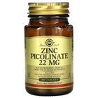 Цинк Піколінат Zinc Picolinate 22 мг - 100 таб 033984037250
