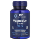 Магній Цитрат Magnesium (Citrate) 100мг - 100 вег.капсул 737870168218