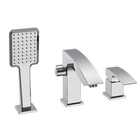 Смеситель для ванны KOER KB-43007-01 на 3 отверствия (хром) (KR3452)