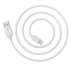 Кабель Borofone BX14 LinkJet USB - Type-C для зарядки и передачи данных, 2.4 A, 1 м White