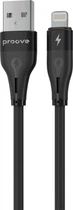 Кабель Proove Soft Silicone Lightning 2.4A 1 м Black (492020001)