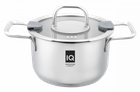 Кастрюля со сливом IQ Be Creative IQ-2050-18 (2.5л/18см)
