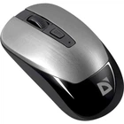 Компьютерная мышь Defender Wave MM-995, USB, оптический (датчик Pixart 3065), 1600 DPI, 3 кнопки, 1xAA Silver
