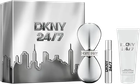 Zestaw damski DKNY 24/7 Woda perfumowana 100 ml + Balsam do ciała 100 ml + Woda perfumowana 15 ml (0085715961037)