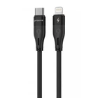 Кабель Proove Soft Silicone Type-C to Lightning 27W (1m) Black (CCSO27002101)