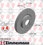 Тормозной диск Zimmermann (370.3050.20)