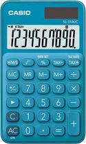 Калькулятор карманный Casio 10 разрядов Синий (SL-310UC-BU-W-EC)