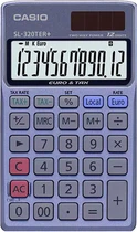 Калькулятор кишеньковий Casio 12 розрядів Блакитний (SL-320TER+-WA-EP)