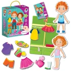 Гра настільна Магнітна одягалка Олівер і Мія Vladi Toys VT3702-12