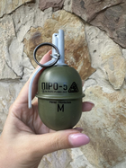 Навчальна граната страйкбольна з активною чекою Pyrosoft РГД-5 наповнювач крейда 1 шт., 98442324