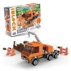 Конструктор пластиковый Kids hits Build & create Construction site 214 деталей iBlock 32*5*21,5 см