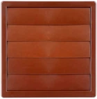 Вентиляційна решітка Airroxy KzZZ 170x170 120 brown (02-306)