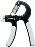 Эспандер кистевой EasyFit Hand Grip 5-60 кг для рук с регулируемой нагрузкой на руки пружинный ручной тренажер EF-1900-Gr Серый (56002133)