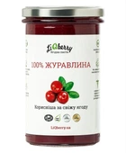 Ягідна паста LiQberry Журавлина 0.545 л