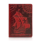 Обложка для паспорта HiArt PC-01-S18-1440-T003 Shabby Red Berry "Discoveries"