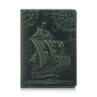 Обложка для паспорта HiArt PC-01-S19-5920-T003 Shabby Alga "Discoveries"